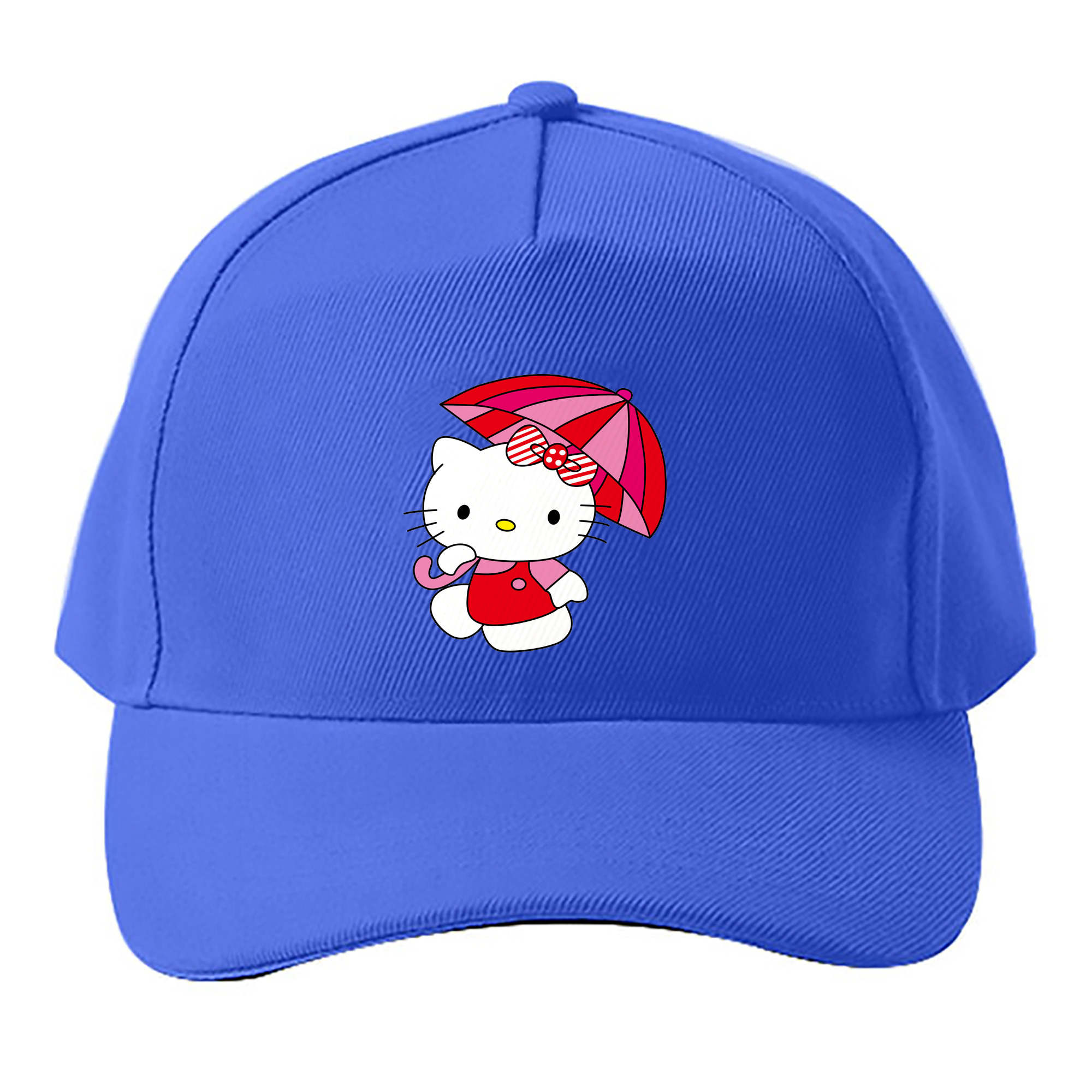 （画像用） Hello Kitty ハローキティ ベースボールキャップ 綿100％ 男女兼用 帽子 スポーツ